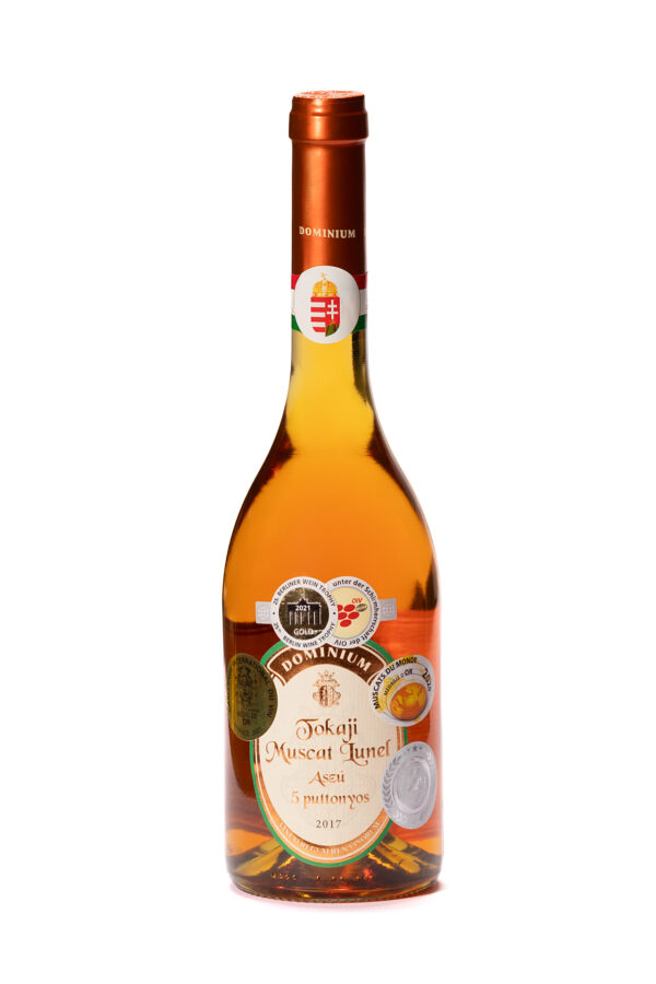 TOKAJI MUSCAT LUNEL ASZÚ 5 PUTTONYOS - 2017 (0.5L)