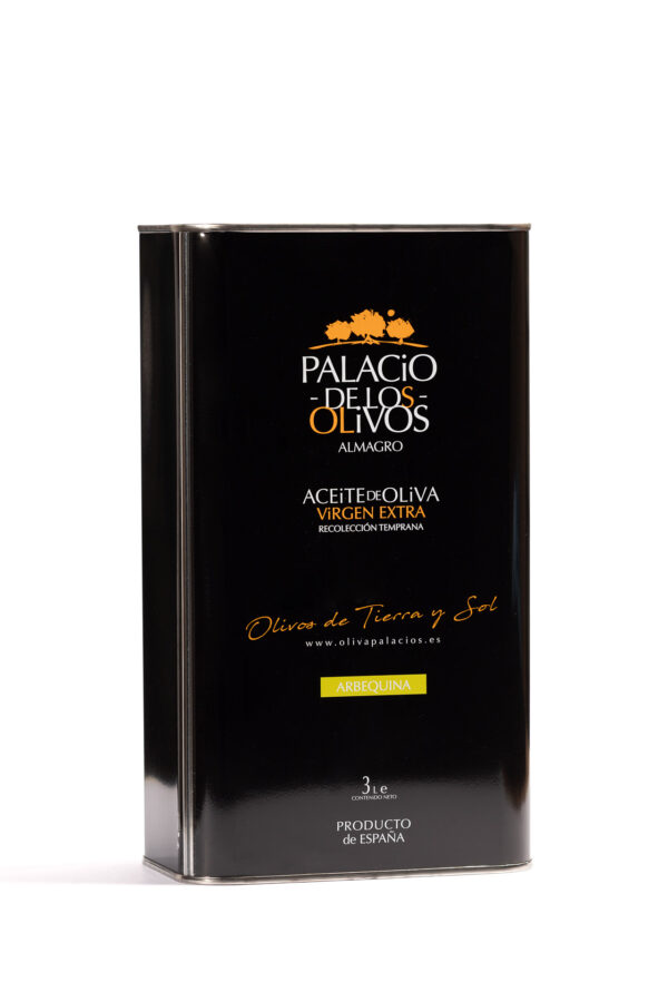 GARRAFA DE ACEITE VIRGEN EXTRA ARBEQUINA - PALACIO DE LOS OLIVOS (3L)