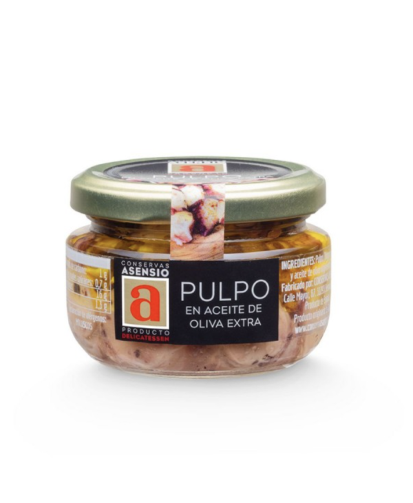 PULPO EN ACEITE DE OLIVA VIRGEN EXTRA (100g)