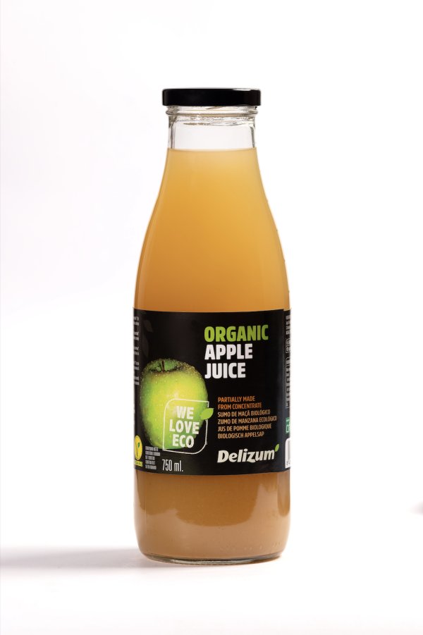 ZUMO DE MANZANA ECOLÓGICA (750ml)