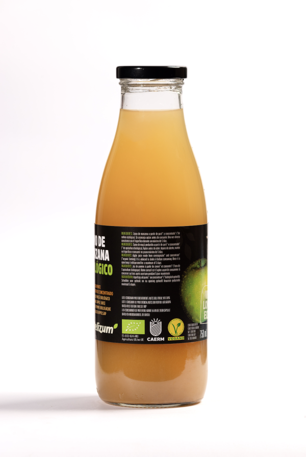 ZUMO DE MANZANA ECOLÓGICA (750ml) - Imagen 3