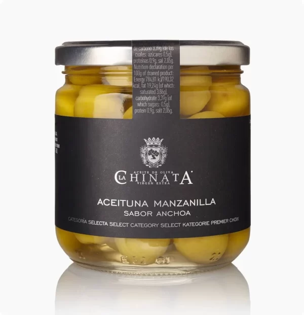 ACEITUNA MANZANILLA SABOR ANCHOA