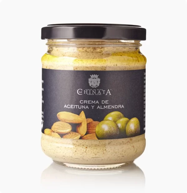 CREMA DE ACEITUNA VERDE Y ALMENDRA