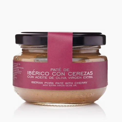 PATÉ DE IBÉRICO CON CEREZAS
