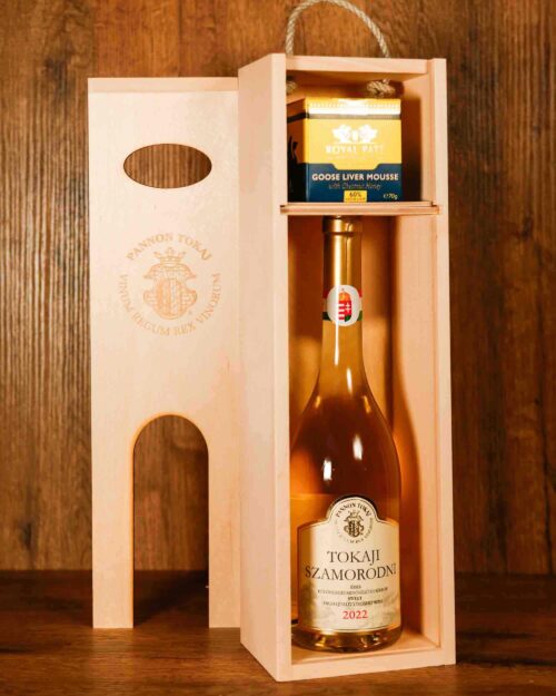 ESTUCHE BRONCE DE TOKAJI SZAMORODNI Y MOUSSE DE FOIE